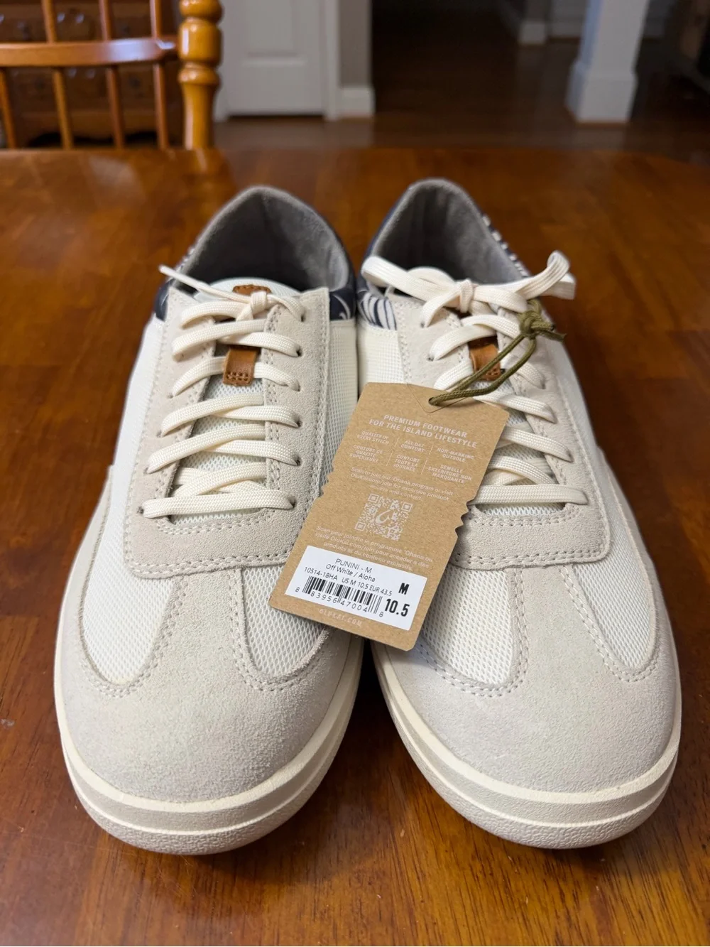 Brand New OluKai Men's Punini Sneakers Shoes Size 10.5 10 1/2 MSRP $140